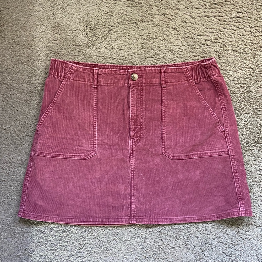 American eagle Red skirt